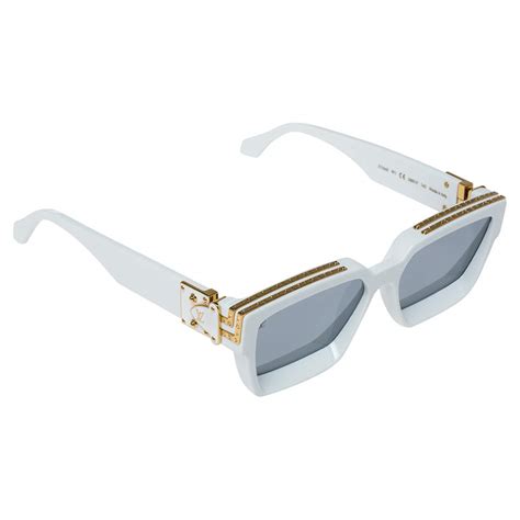 louis vuitton white glasses